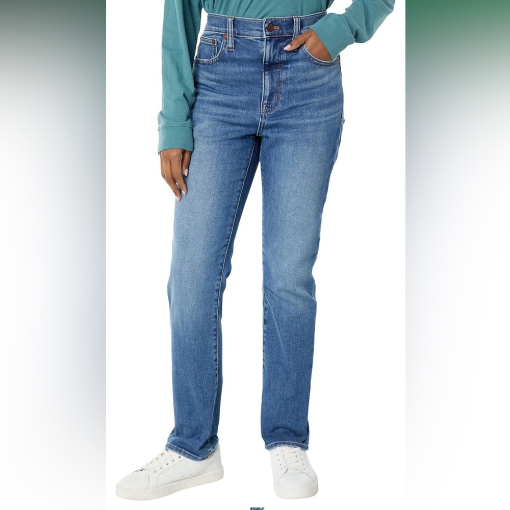 Madewell high rise slim boyjean